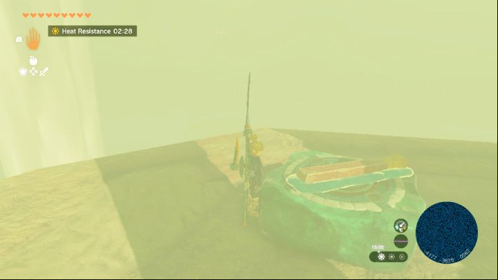 With the second pillar activated, time to head for the final one - Zelda TotK: Riju of Gerudo Town - walkthrough - Walkthrough - Zelda Tears of the Kingdom Guide