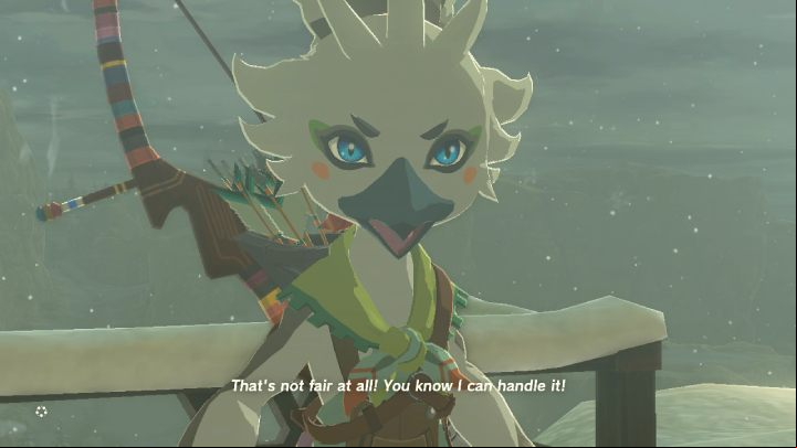 At your destination, you'll unlock a story quest - Tulin of Rito Village - Zelda TotK: Regional Phenomena - Walkthrough - Zelda Tears of the Kingdom Guide