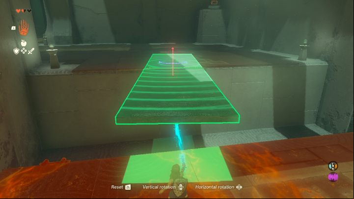 the two planks together to build another bridge - Zelda TotK: Ukouh Shrine - Sky - Zelda Tears of the Kingdom Guide