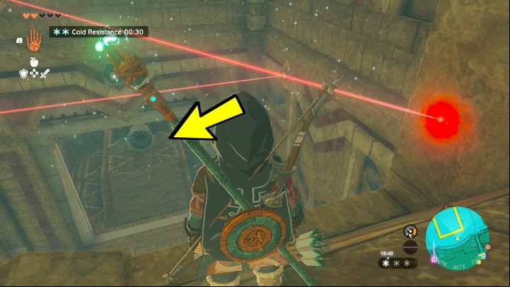 Climb to the top of the ship and open the hatch with Ultrahand - Zelda TotK: Tulin of Rito Village - Walkthrough - Zelda Tears of the Kingdom Guide
