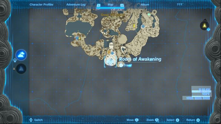 These are places marked on the map, thanks to which you can teleport to this location - Zelda Tears of the Kingdom: Interactive map - Basics - Zelda Tears of the Kingdom Guide