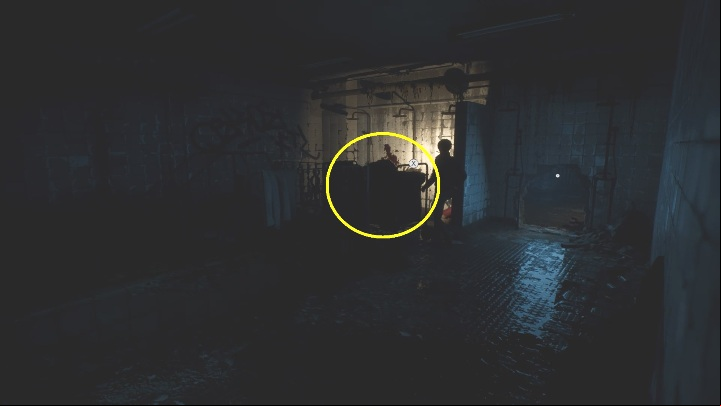 There are several items near the pool you can examine - The Medium: age to the other side of the mirror - walkthrough - Walkthrough - The Medium Guide