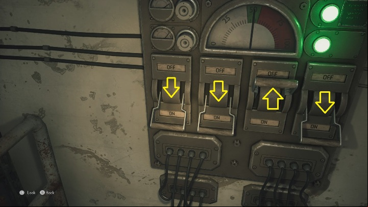 To bring the power back, you need to insert a fuse and arrange the levers in the right order - The Medium: Thomas apartment - walkthrough - Walkthrough - The Medium Guide