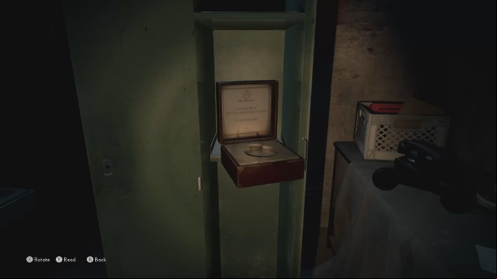 The next step is to open the metal cabinet - The Medium: Basement - walkthrough - Walkthrough - The Medium Guide