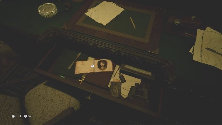 Your next step should be to open the drawer and examine the photo inside - The Medium: Richards House - walkthrough - The Medium Guide