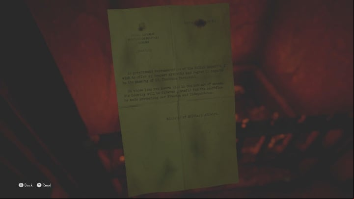 The next item you need to investigate is in the fireplace - The Medium: Richards House - walkthrough - The Medium Guide