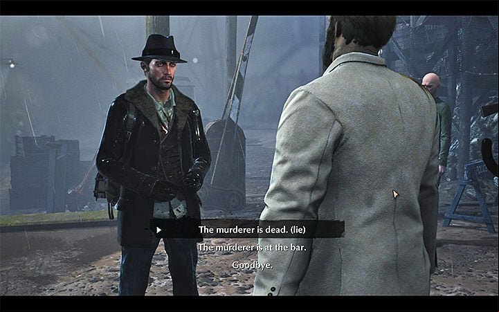 During this case, you determine that Lewis is responsible for the murder of Albert Throgmorton - Choices in The Sinking City - Basics - The Sinking City Guide