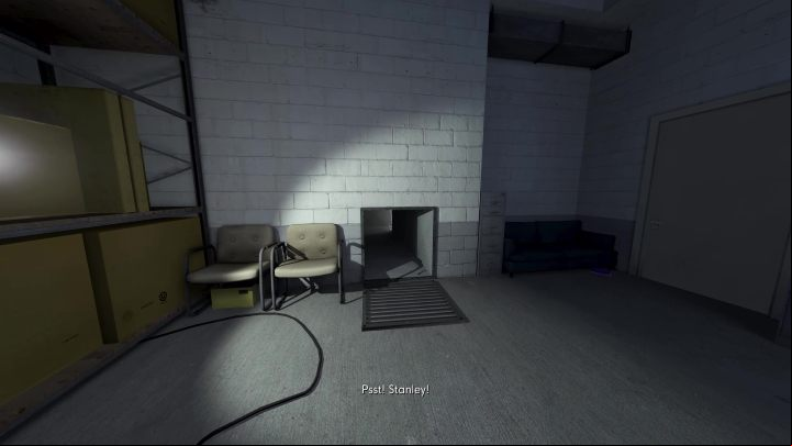 After taking a few steps ahead, the narrator will invite you to enter the vent - Stanley Parable Ultra Deluxe: New content - All endings - Stanley Parable Ultra Deluxe Guide