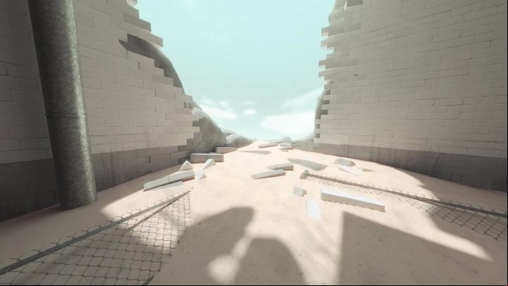 After around 18 clicks you will spot a hole inside a wall - Stanley Parable Ultra Deluxe: New content - All endings - Stanley Parable Ultra Deluxe Guide