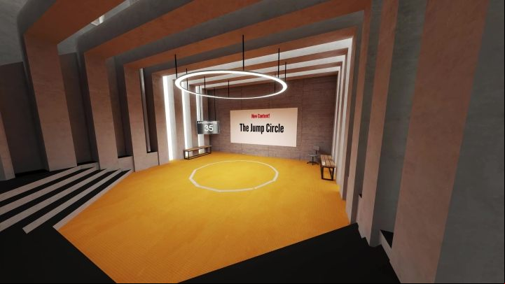 On the right, you will again stumble upon the jump circle - Stanley Parable Ultra Deluxe: New content - All endings - Stanley Parable Ultra Deluxe Guide