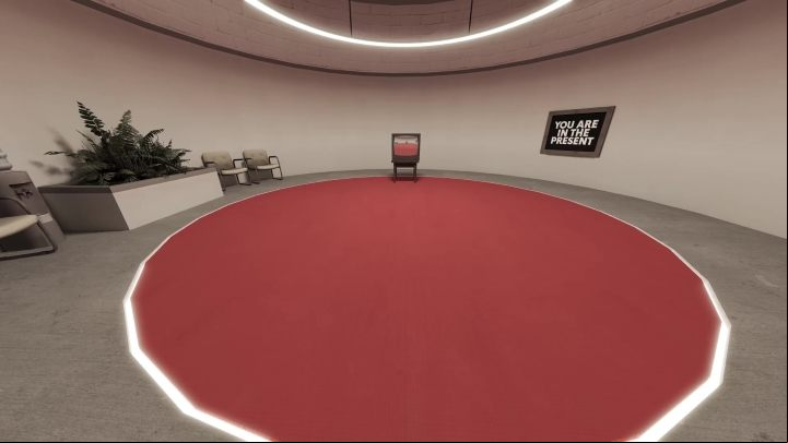 After visiting all the places, you will reach a round room and after a moment of the Narrator's speech, you will be faced with a loading screen - Stanley Parable Ultra Deluxe: New content - All endings - Stanley Parable Ultra Deluxe Guide
