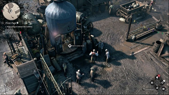 District: Rozycki Bazaar - The Thaumaturge: Sketches map in Port Praga, Mirow, Praga, Rozycki Bazaar - Secrets and Collectibles - The Thaumaturge Guide