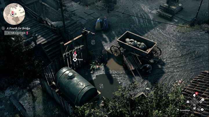 District: Rozycki Bazaar - The Thaumaturge: Sketches map in Port Praga, Mirow, Praga, Rozycki Bazaar - Secrets and Collectibles - The Thaumaturge Guide