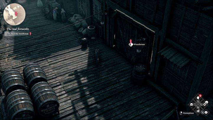 District: Port Praga - The Thaumaturge: Sketches map in Port Praga, Mirow, Praga, Rozycki Bazaar - Secrets and Collectibles - The Thaumaturge Guide