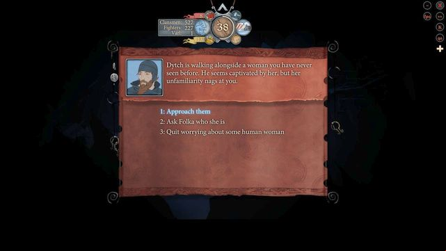 Dytch is new to the caravan. - The underground journey | Chapter 11 - Chapter 11 - The Banner Saga 2 Game Guide