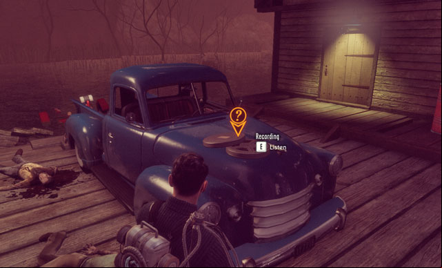 Recording contains last words of people lying around the car. - Recordings - The Bureau: XCOM Declassified - Game Guide and Walkthrough