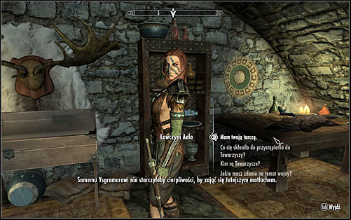 Return to the sanctuary - Take up Arms - The Companions quests - The Elder Scrolls V: Skyrim Game Guide
