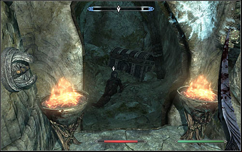 Watch out for a pressure plate activating the trap and get inside the room where you can prepare for similar battle as previously - Miscellaneous: Locate the assassin of old - The Dark Brotherhood quests - The Elder Scrolls V: Skyrim Game Guide
