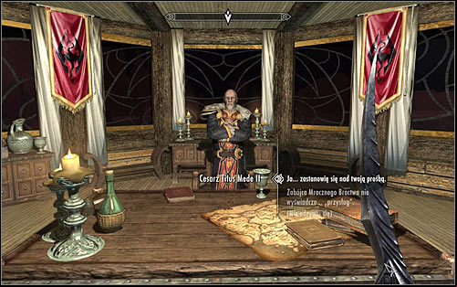 The meeting with the emperor will probably surprise you a little, because he wont try to flee nor fight with you, knowing that his time has come - Hail Sithis! - p. 1 - The Dark Brotherhood quests - The Elder Scrolls V: Skyrim Game Guide