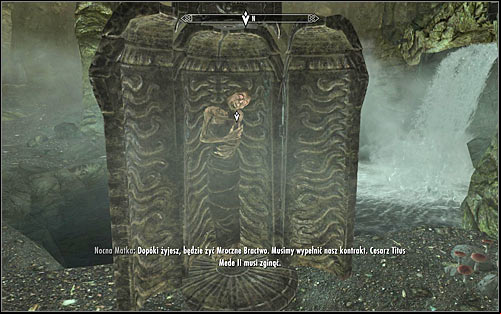Return to the main chamber and look for the Night Mothers sarcophagus (screen above) - Death Incarnate - The Dark Brotherhood quests - The Elder Scrolls V: Skyrim Game Guide