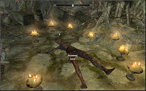 Once you get there, turn right twice and youll get to the room with dying Astrid (screen above) - Death Incarnate - The Dark Brotherhood quests - The Elder Scrolls V: Skyrim Game Guide