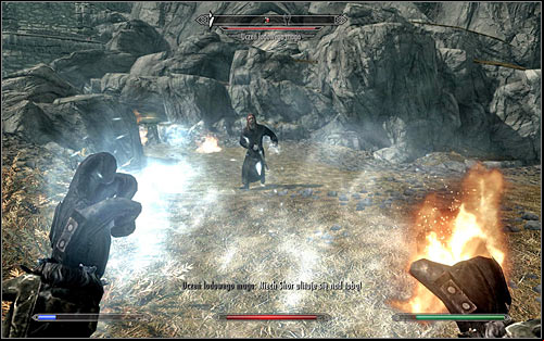 The keep is in the mountains, so look around for a gentle slope so that climbing doesnt prove too difficult - Hitting the Books - p. 1 - College of Winterhold quests - The Elder Scrolls V: Skyrim Game Guide