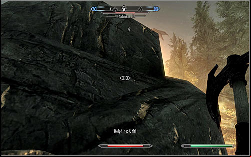This fight will be a bit more difficult than the one during Dragon Rising, with less allies on your side and a more resistant dragon dealing more damage - Fighting the Dragon | A Blade in the Dark - A Blade in the Dark - The Elder Scrolls V: Skyrim Game Guide
