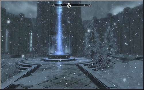 Head towards the College of Winterhold entrance - Heading to Winterhold | Elder Knowledge - Elder Knowledge - The Elder Scrolls V: Skyrim Game Guide