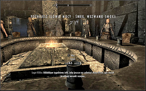 If during Season Unending you have taken part in the negotiations between the Legion and Stormcloaks, you wont even have to leave the conference room in the High Hrothgar - Catching the dragon | The Fallen - The Fallen - The Elder Scrolls V: Skyrim Game Guide