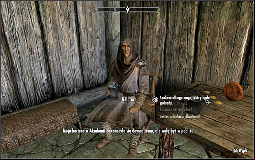 Regardless of the circumstances in which you learn of Nelacar, you will need to find him inside the Frozen Hearth Inn and talk with him (screen above) - The Black Star - p. 1 - Daedric quests - The Elder Scrolls V: Skyrim Game Guide