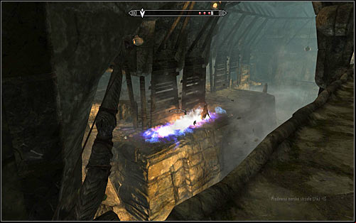 Crouching, go into the north chamber - The Jagged Crown - p.1 | Stormcloak Rebellion Quests - Stormcloak Rebellion Quests - The Elder Scrolls V: Skyrim Game Guide