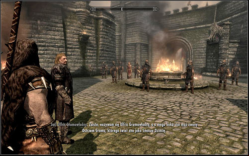 Ulfric should ask you whether he can mention you in his speech, but what you answer wont matter - Liberation of Skyrim - p.2 | Stormcloak Rebellion Quests - Stormcloak Rebellion Quests - The Elder Scrolls V: Skyrim Game Guide