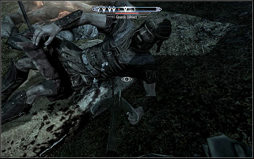 Only then move forward to the Imperial Legions camp (the above screen) - Compelling Tribute - p.2 | Stormcloak Rebellion Quests - Stormcloak Rebellion Quests - The Elder Scrolls V: Skyrim Game Guide