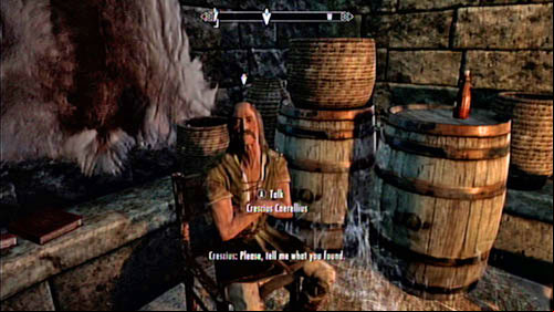 Crescius Caerellius can be found in his house beside the port in Raven Rock - The Final Descent | Side missions - Raven Rock - Side missions - Raven Rock - The Elder Scrolls V: Skyrim - Dragonborn Game Guide