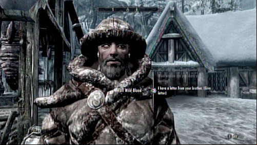 Return to the Skaal Village and tell Wulf about the fate of his brother - Filial Bonds | Side missions - Skaal Village - Side missions - Skaal Village - The Elder Scrolls V: Skyrim - Dragonborn Game Guide