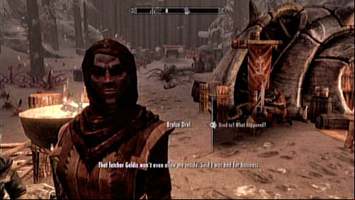 Notice - Convince Geldis Sadri to it Bralsa Drel to the inn | Other missions - Other missions - The Elder Scrolls V: Skyrim - Dragonborn Game Guide