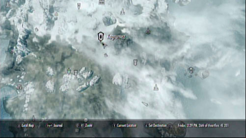 After obtaining at least two stones, head to the ruins of Kagrumez - you will find it to the south of the Temple of Miraak - Kagrumez | Unmarked missions - Unmarked missions - The Elder Scrolls V: Skyrim - Dragonborn Game Guide
