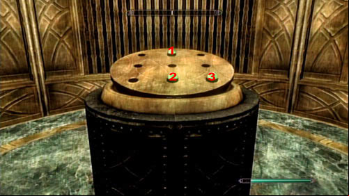 Arrange the resonance gems as shown in the above screenshot - Kagrumez | Unmarked missions - Unmarked missions - The Elder Scrolls V: Skyrim - Dragonborn Game Guide