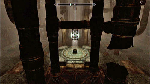 Beside the destroyed centurion you will find lots of treasures and valuables and beside the platform by the furnace - a mediocre bow - Kagrumez | Unmarked missions - Unmarked missions - The Elder Scrolls V: Skyrim - Dragonborn Game Guide