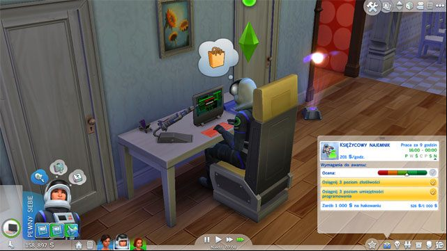 If you decide on the career of a villain, it is much more difficult to get promoted - The Sims 4: Astronaut - promotion, working hours, earnings - Careers / jobs tracks - Sims 4 Guide