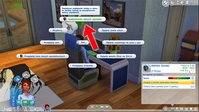 You will be promoted to the Field Agent (4) position - The Sims 4: Secret Agent - promotion, working hours, earnings - Careers / jobs tracks - Sims 4 Guide