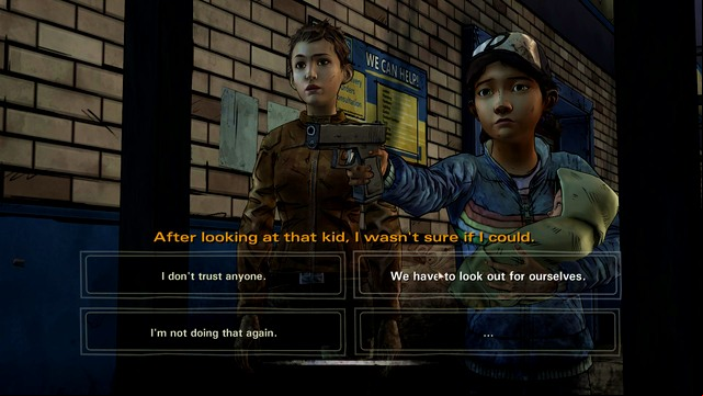 Clementine and Jane - Endings | Episode 5: No Going Back - Episode 5: No Going Back - The Walking Dead: Season Two Game Guide