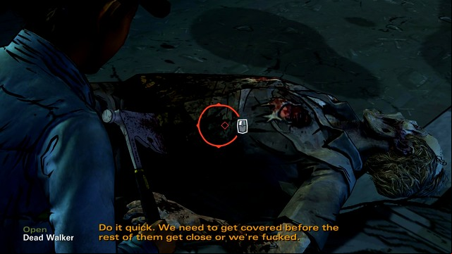 Dead zombie - Chapter 12 - Entropy | Episode 3: In Harms Way - Episode 3: In Harms Way - The Walking Dead: Season Two Game Guide
