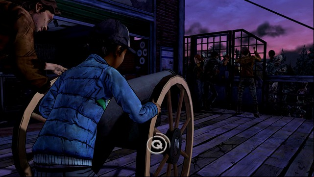 Zombie attack - Chapter 8 - Hit The Deck | Episode 4: Amid the Ruins - Episode 4: Amid the Ruins - The Walking Dead: Season Two Game Guide