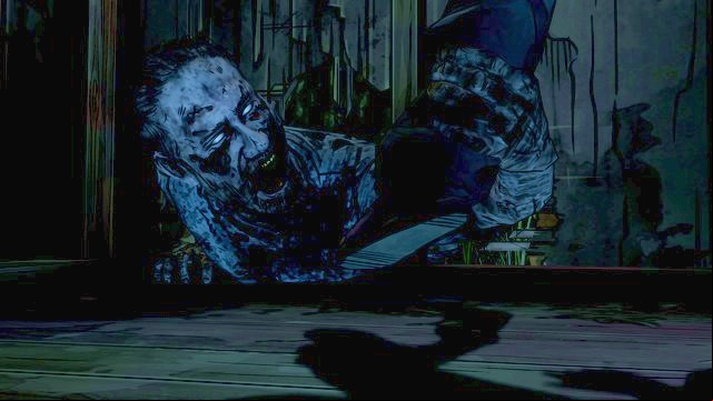 Walkers attack - Chapter 9 - Back In The Shed | Episode 1: All That Remains - Episode 1: All That Remains - The Walking Dead: Season Two Game Guide