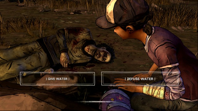 IMPORTANT CHOICE - Chapter 11 - The Killing Fields | Episode 1: All That Remains - Episode 1: All That Remains - The Walking Dead: Season Two Game Guide