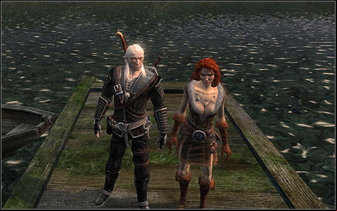 Geralt with Triss - neutral. - Main quests - part 3 | Chapter V | Walkthrough - Quests | Chapter V - The Witcher Game Guide & Walkthrough