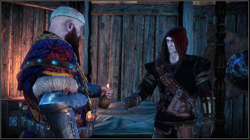 After a short conversation, Henselt will give you a vial of his blood - Where is Triss Merigold? (steps 11-14) | Act II Iorweth - Main missions - The Witcher 2 Assassins of Kings Guide