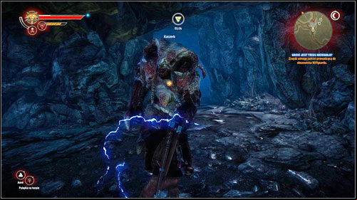 Right at the crossroad you will be attacked by a Bullvore (M21, 1) - Where is Triss Merigold? (steps 8-10) | Act II Iorweth - Main missions - The Witcher 2 Assassins of Kings Guide