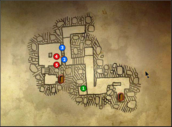 1 - M5 Castle Dungeons; M6 Basement - Maps - The Witcher 2 Assassins of Kings Guide
